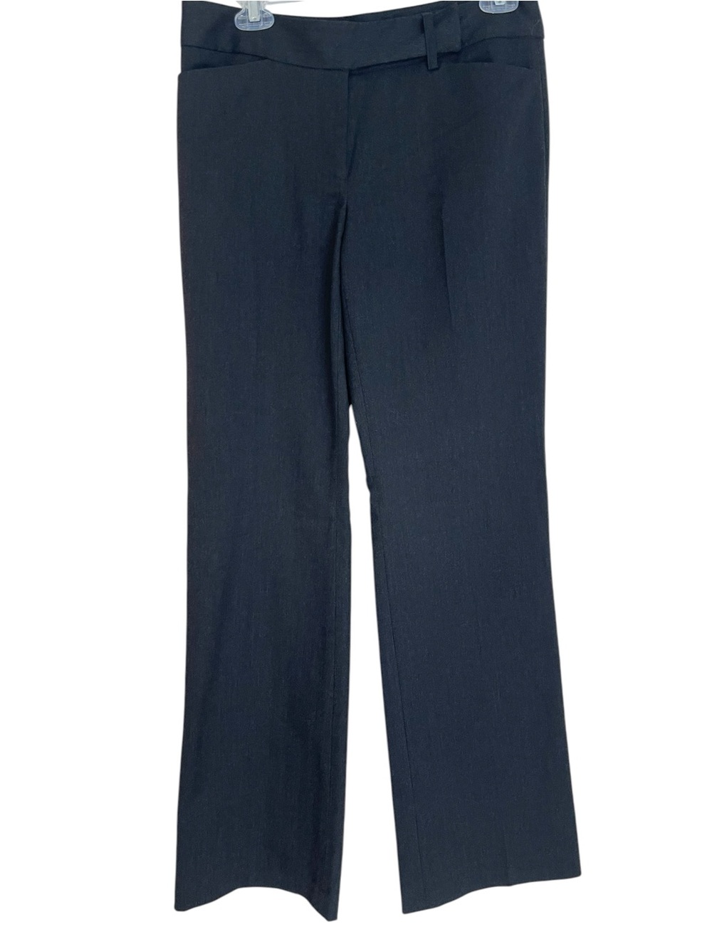 Women’s Dark Grey Straight-Leg Pants Size 6